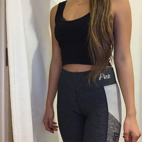 NWOT PINK LEGGINGS - Picture 3 of 3